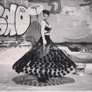 Kikiriki long skirt with roses